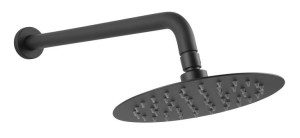 Zestaw Natryskowy Z Deszczownią 200 Mm Slim, Czarny