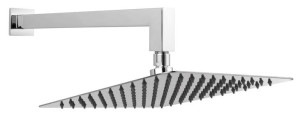 Zestaw Natryskowy Z Deszczownią 250x250 Mm Slim, Chrom