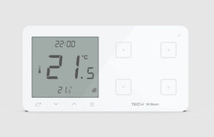 Czteropolowy Dotykowy Szklany Włącznik Z Regulatorem Temperatury Wsr-04
