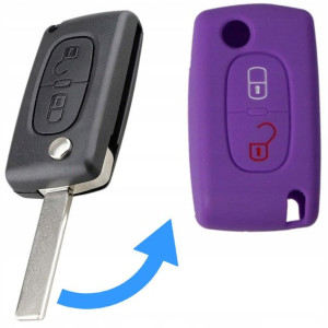 Citroen Peugeot Etui Silikonowe Obudowa Na Kluczyk