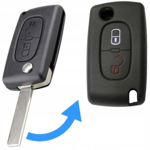 Citroen Peugeot Etui Silikonowe Obudowa Na Kluczyk