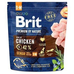 BRIT Premium By Nature Senior S+M 1kg
