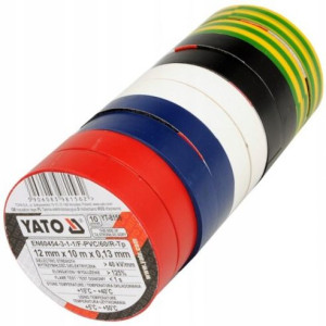Yato Taśma Izolacyjna Izolacja 10m Yt-8156 10szt