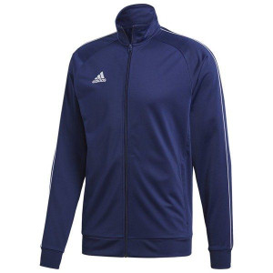 Bluza męska ADIDAS CORE 18 granatowa na zamek S