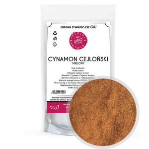 Cynamon Cejloński Mielon 500g Madagaskar Ceyloński