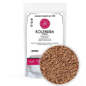 KOLENDRA ZIARNO 100g Nasiona kolendry jakość