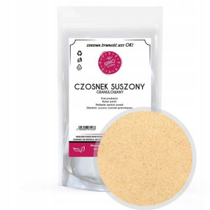 Czosnek granulowany suszony 500g