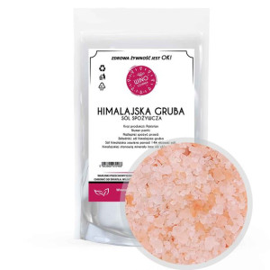 Sól himalajska Gruba Różowa - 1kg
