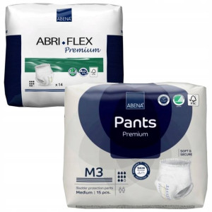 MAJTKI CHŁONNE ABENA PANTS M3 15sz wygodne chłonne