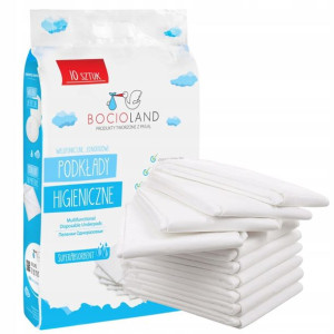 Podkłady na przewijak 60x90 Bocioland 10 szt