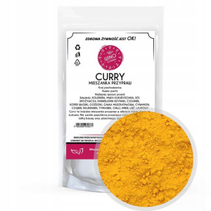 Curry INDYJSKA 200g NATURALNA świeża Przyprawa