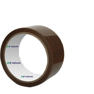 Taśma akrylowa 48x100y brązowa (6sztuk) NATUNA TPG-061H/DT