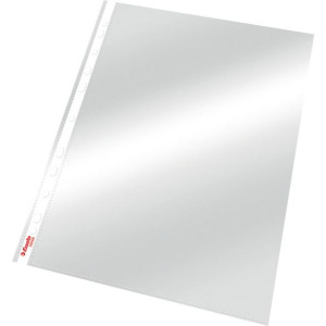Koszulki krystaliczne A4 ESSELTE 55 mic. w pudełku (100szt.) 56066