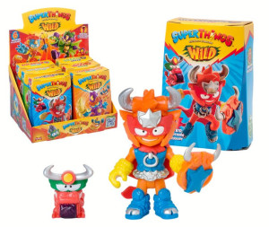Superthings Wild Kid Figurka Silverhorn + Motorbull