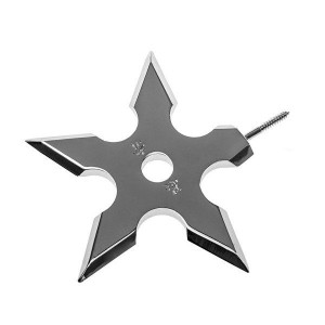 WIESZAK NINJA Gwiazdka ninja shuriken 1 szt.
