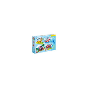 Baby puzzle pojazdy