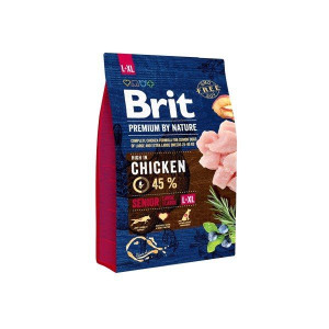 Brit Premium By Nature Senior Large/Extra Large Chicken 3 kg - sucha karma