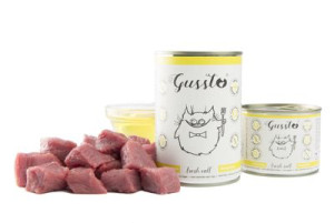 Gussto Fresh karma dla kotów świeża cielęcina 400g