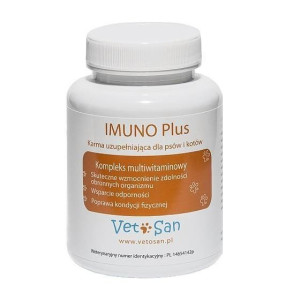 Vetosan Imuno Plus - kompleks multiwitaminowy wzmocnienie odporności psa i
