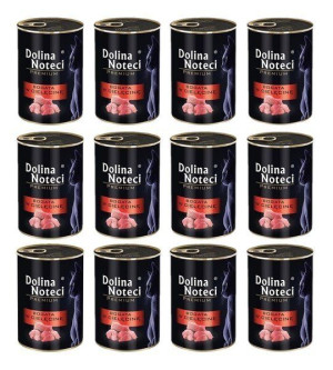 Dolina Noteci Premium Bogata w Cielęcinę 12x 400 g - karma mokra dla kota 1