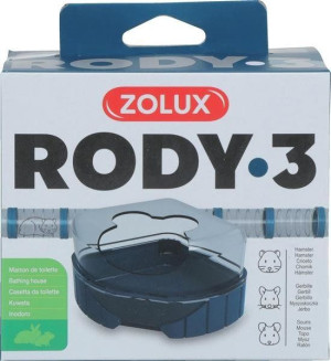 ZOLUX Toaleta RODY3 kol. niebieski - toaleta dla małych gryzoni