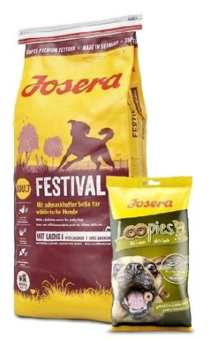Josera Adult Festival Z Drobiem I Łososiem 15kg + GRATIS