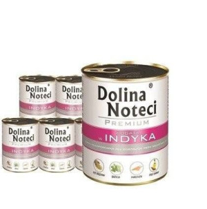 Dolina Noteci Premium Bogata w Indyka 6 x 800 g - mokra karma dla psów boga
