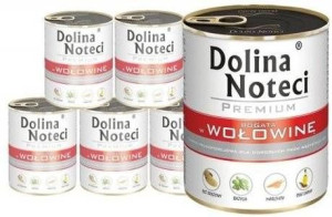Dolina Noteci Premium Bogata w Wołowinę 6 x 800 g - mokra karma dla psów bo