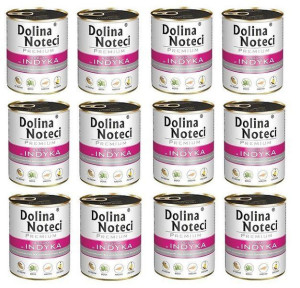 Dolina Noteci Premium Bogata w Indyka 12 x 800 g - mokra karma dla psów bog