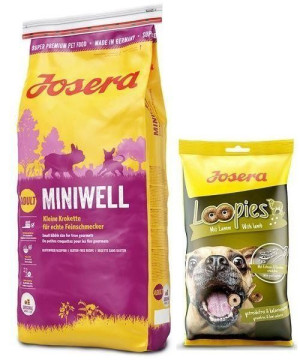 Josera Adult Miniwell 15 kg - karma dla dorosłych psów ras małych 15kg + GR