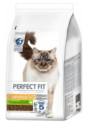 PERFECT FIT (Sensitive 1+) 7 kg Bogaty w indyka - sucha karma dla kota z wr