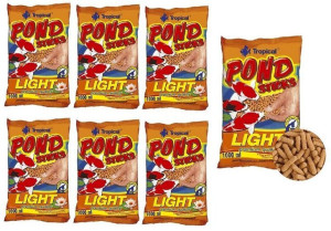Tropical Pond Sticks Light 10 x 1L (90 g) ZESTAW