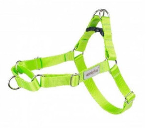 Szelki regulowane EASY GO Samba L 55-75 [c , d] x 2,5cm Zielony