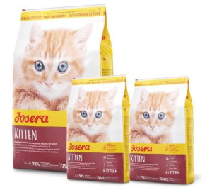 Josera Kitten 10kg + 2x Kitten 400g GRATIS
