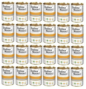 Dolina Noteci bogata w kaczkę z dynią 24 x 400 g- mokra karma dla psów doro