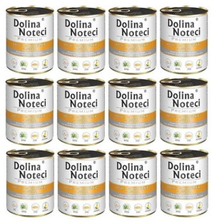 Dolina Noteci Premium Bogata w Kaczkę z dynią 12 x 800 g - mokra karma mokr