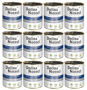 Dolina Noteci Premium Dorsz z Brokułami 12 x 800 g - mokra karma dla psów d