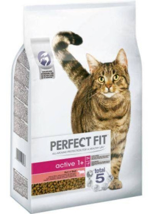 Perfect Fit Active Beef 7 kg - sucha karma dla kotów dorosłych, z wołowiną