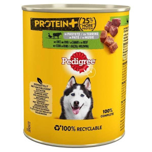 PEDIGREE Protein+ Adult kaczka, wołowina 800g - mokra karma dla psów dorosł