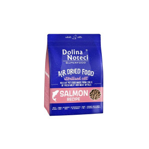 Dolina Noteci Superfood danie z łososia, 1 kg - karma suszona dla kotów dor