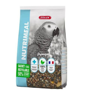 ZOLUX Mieszanka NUTRIMEAL 3 dla papug 2,25kg - karma dla papug, 2,25kg