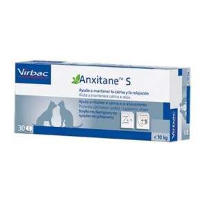 VIRBAC Anxitane S 30 tabletek Suplement diety na stres dla psów i kotów pon