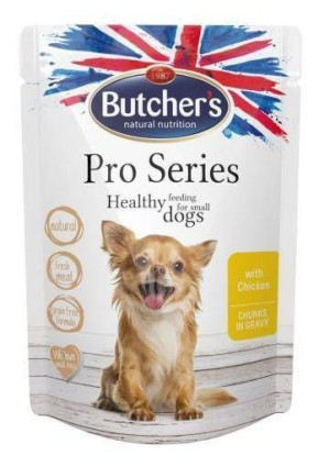 BUTCHER'S ProSeries Dog z kurczakiem kawałki w sosie 100 g