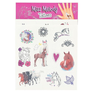 Tatuaże MISS MELODY samoprzylepne