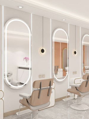 Konsola konsoleta fryzjerska lustro LED 170x70 STD
