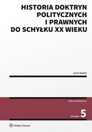 Historia Doktryn Politycznych I Prawnych Do Schyłk