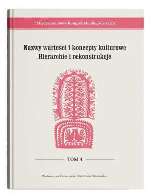 I Międzynarodowy Kongres Etnolingwistyczny Tom 4 N