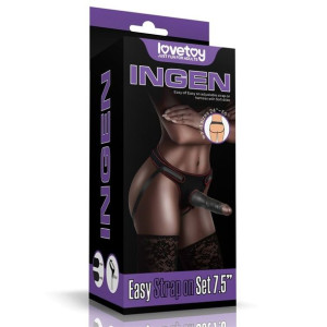 Easy Strap On Set 7.5'' Black 24-0271