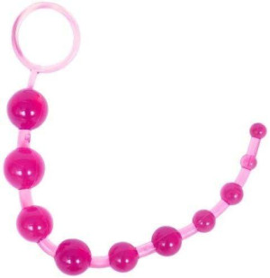 Anal Balls Deep Pleasure Dark Pink 30 cm Passion L 32-0049