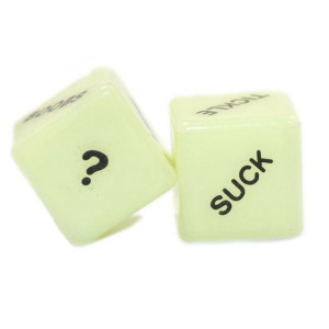 Phosphorescent Foreplay Dices 33-0052